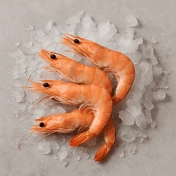 crevettes roses